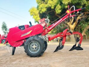 MT 22 Electric with Furrow Plough
