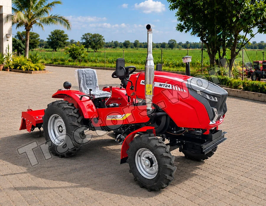 MT-24 2WD Tractor With Rotary Tiller - Tractors for Sale in Antigua MT-24 2WD Tractor With Rotary Tiller