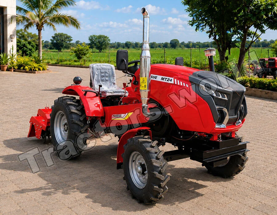 MT-24 2WD Tractor With Rotary Tiller - Tractors for Sale in Antigua MT-24 2WD Tractor With Rotary Tiller