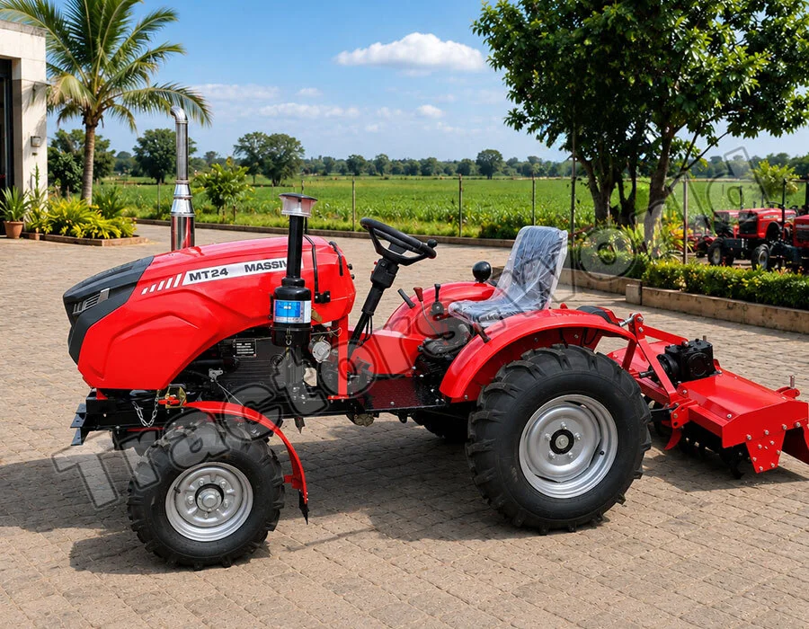 MT-24 2WD Tractor With Rotary Tiller - Tractors for Sale in Antigua MT-24 2WD Tractor With Rotary Tiller