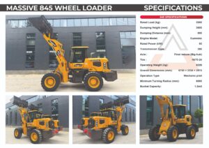 Massive 845 Wheel Loader In Antigua and Barbuda